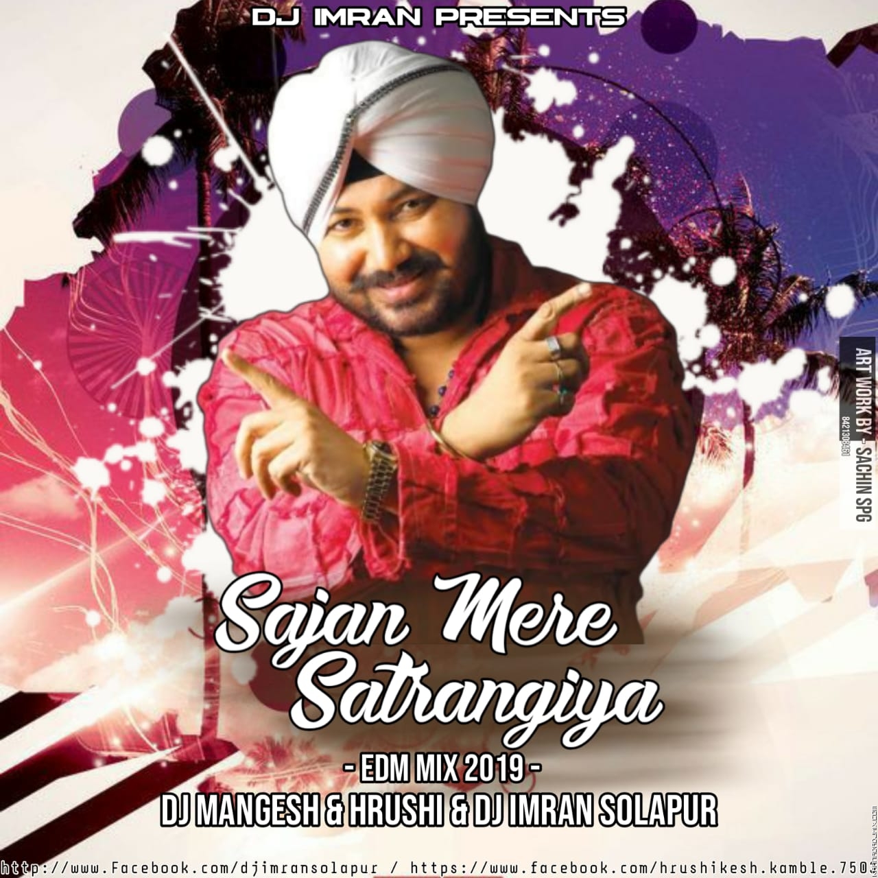 Sajan Mere Satrangiya - EDM Mix 2019 - DJ Mangesh   Hrushi   DJ imran Solap.mp3