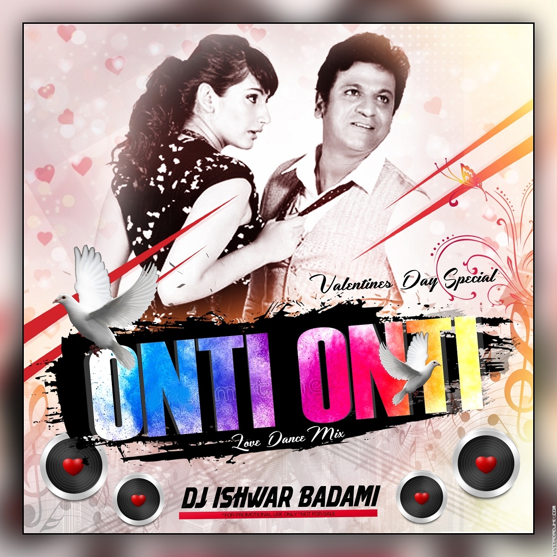 Onti Ontiyagiruvudu {love Dance Mix} Dj Ishwar Badami.mp3